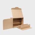 6 Bottle Kraft Natutal Gift Box - Image 4