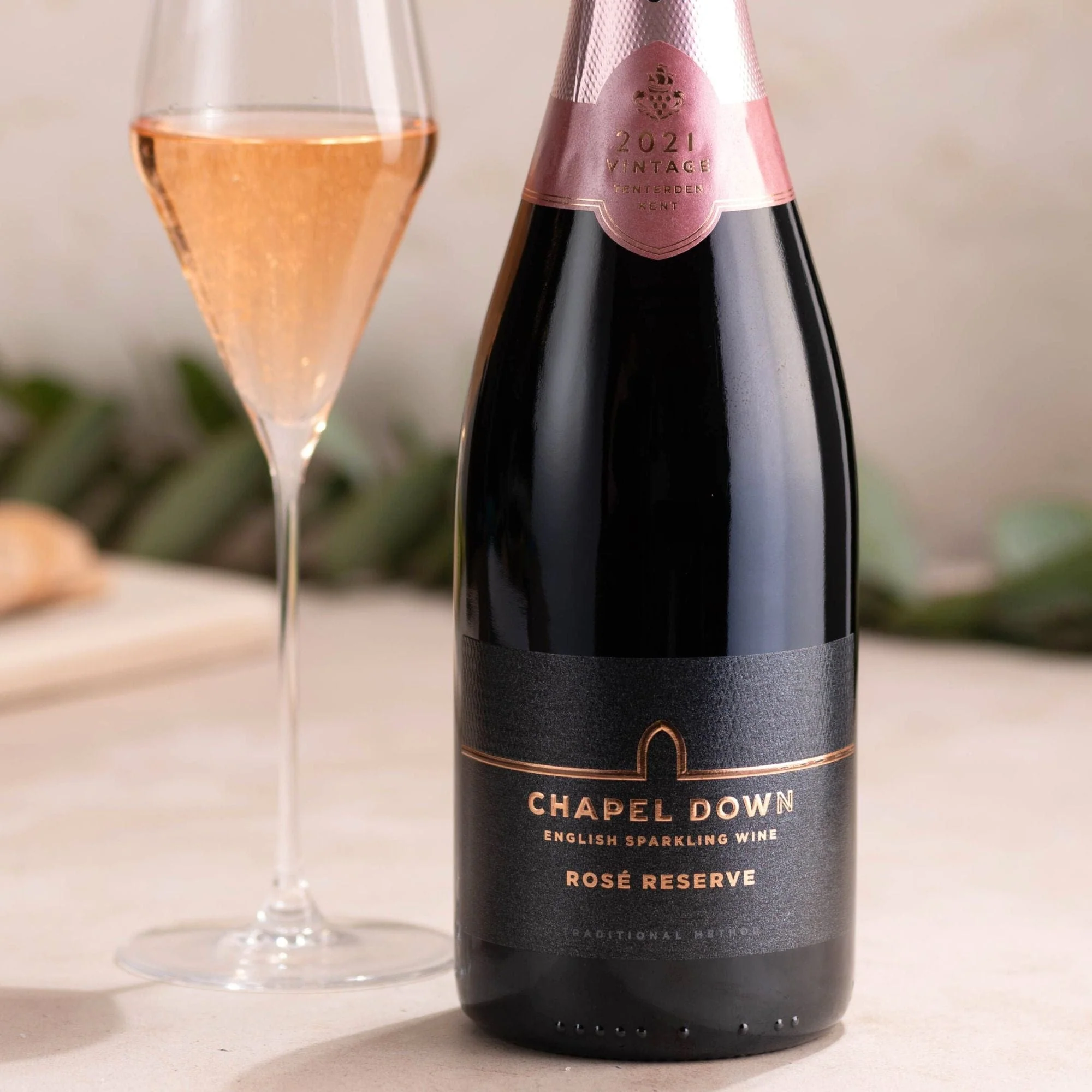 Chapel Down Rosé Reserve Sparkling Wine 750ml - Image 3