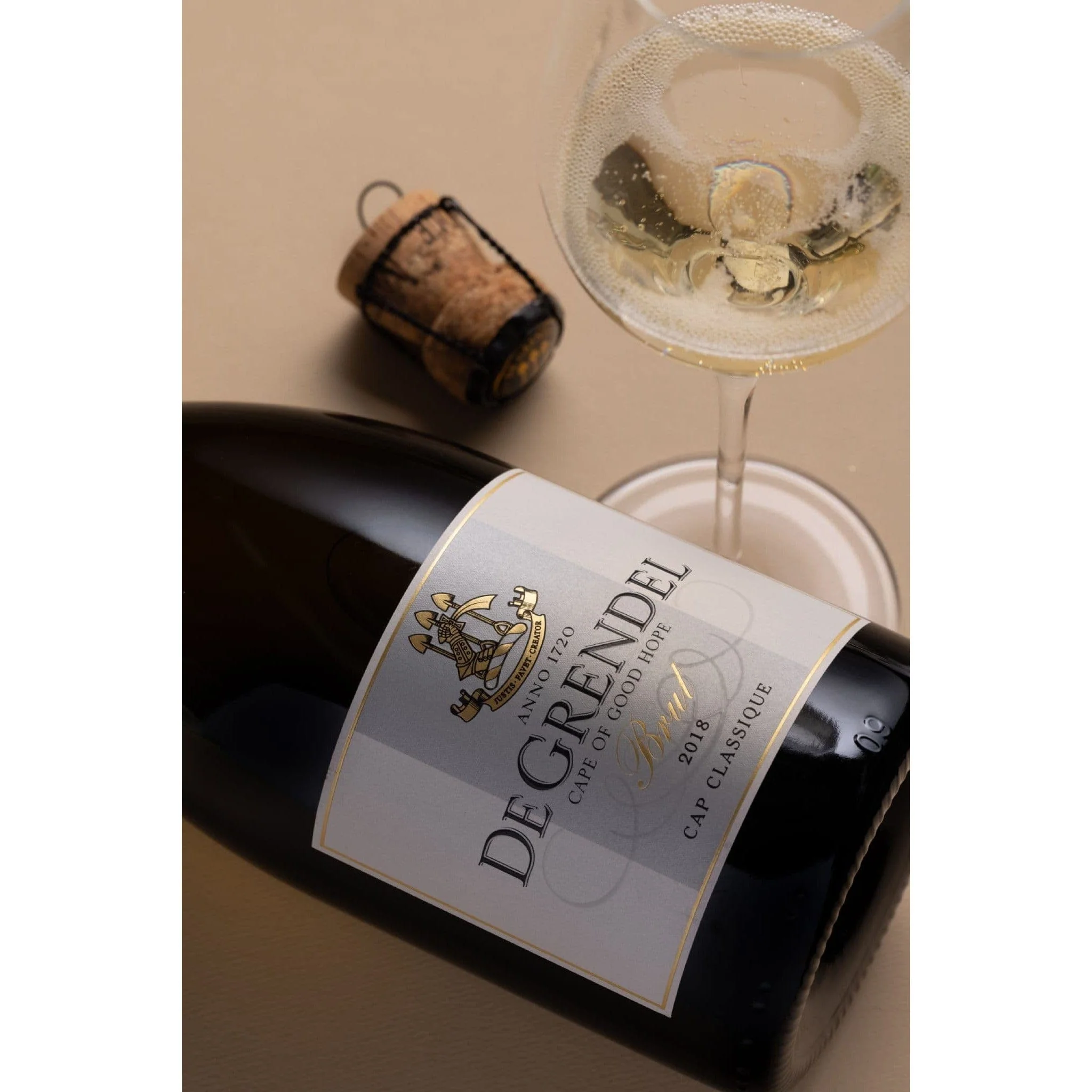 De Grendel Methode Cap Classique (MCC) Brut 750ml - Image 2