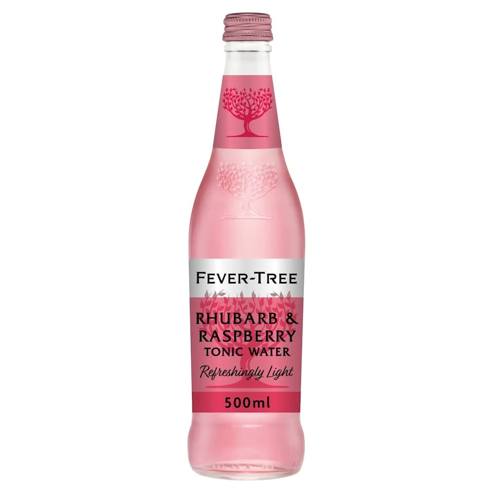 Fever Tree Rhubarb & Raspberry Tonic Water 500Ml