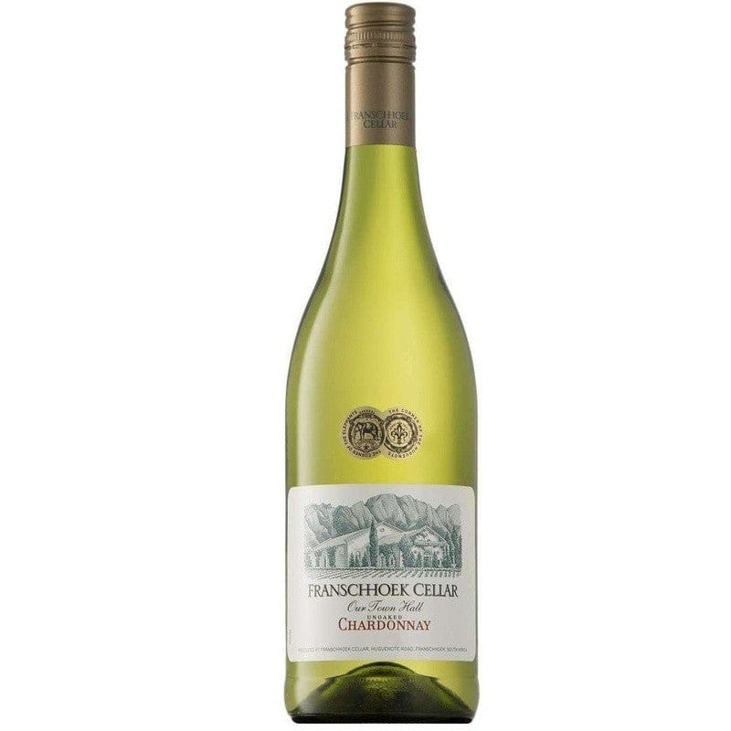 Franschhoek Cellar Our Town Hall Unoaked Chardonnay 750 ml