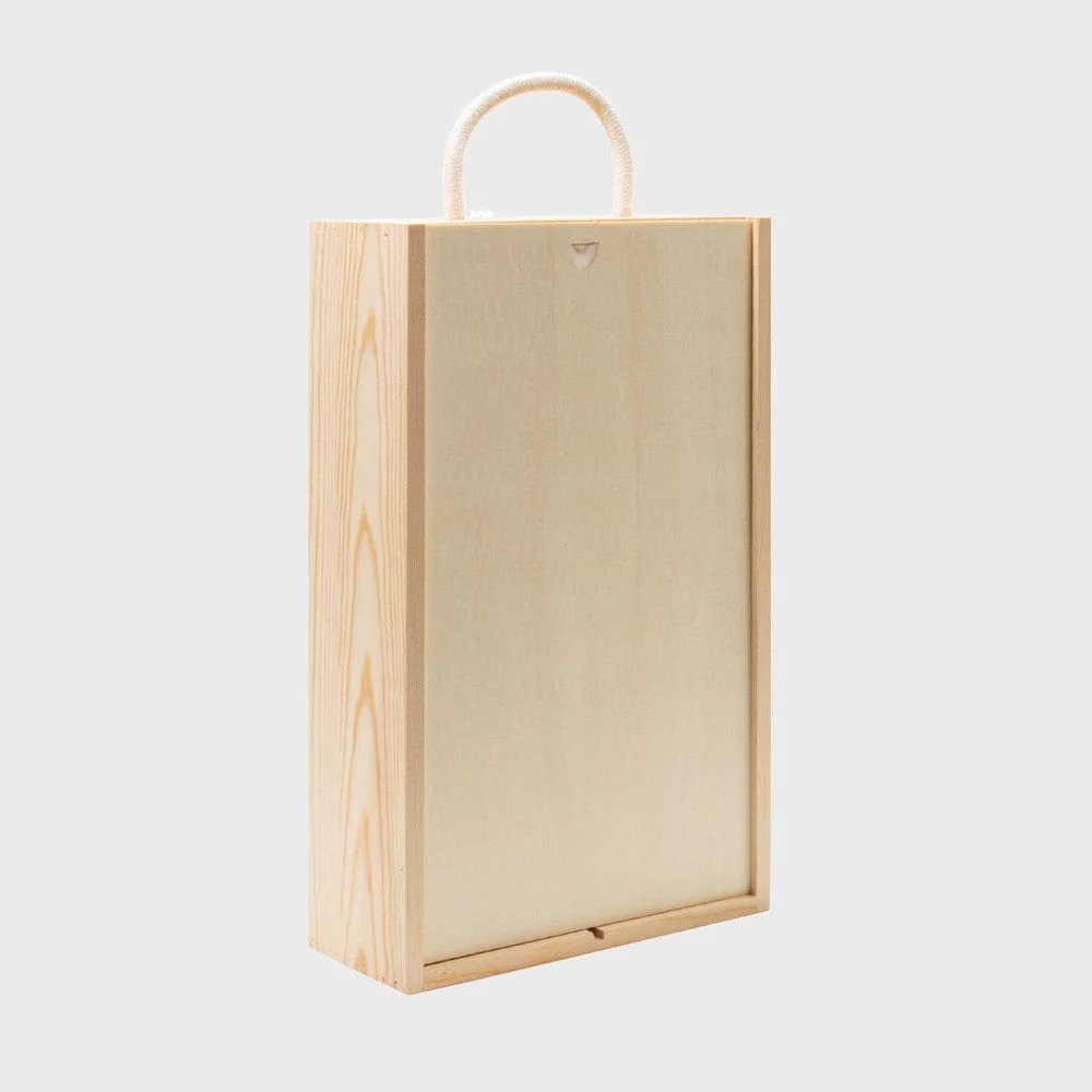 Solid Wooden Gift Box with Sliding wooden Lid - Image 6