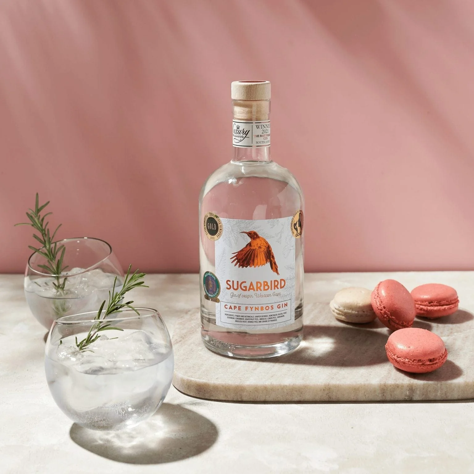 Sugarbird Original Cape Fynbos Craft Gin 50cl - Image 3